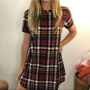Plaid dress